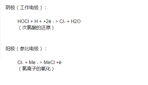 電極分析法示意圖